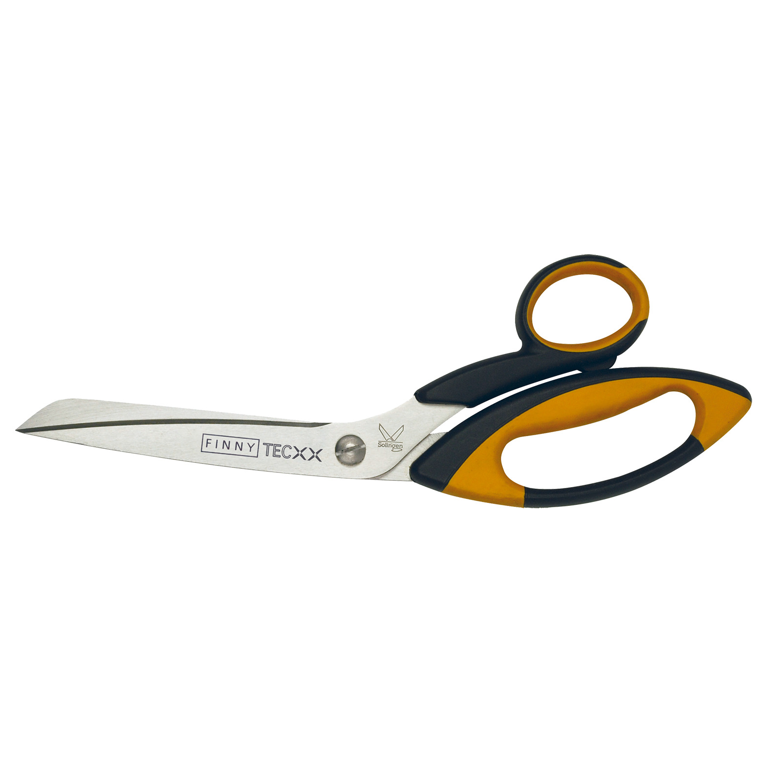 Tesoura Industrial Kretzer FINNY TEC-XX 10 (25 cm) - Microsserrilha Dupla para Kevlar e Carbono - Made in Germany