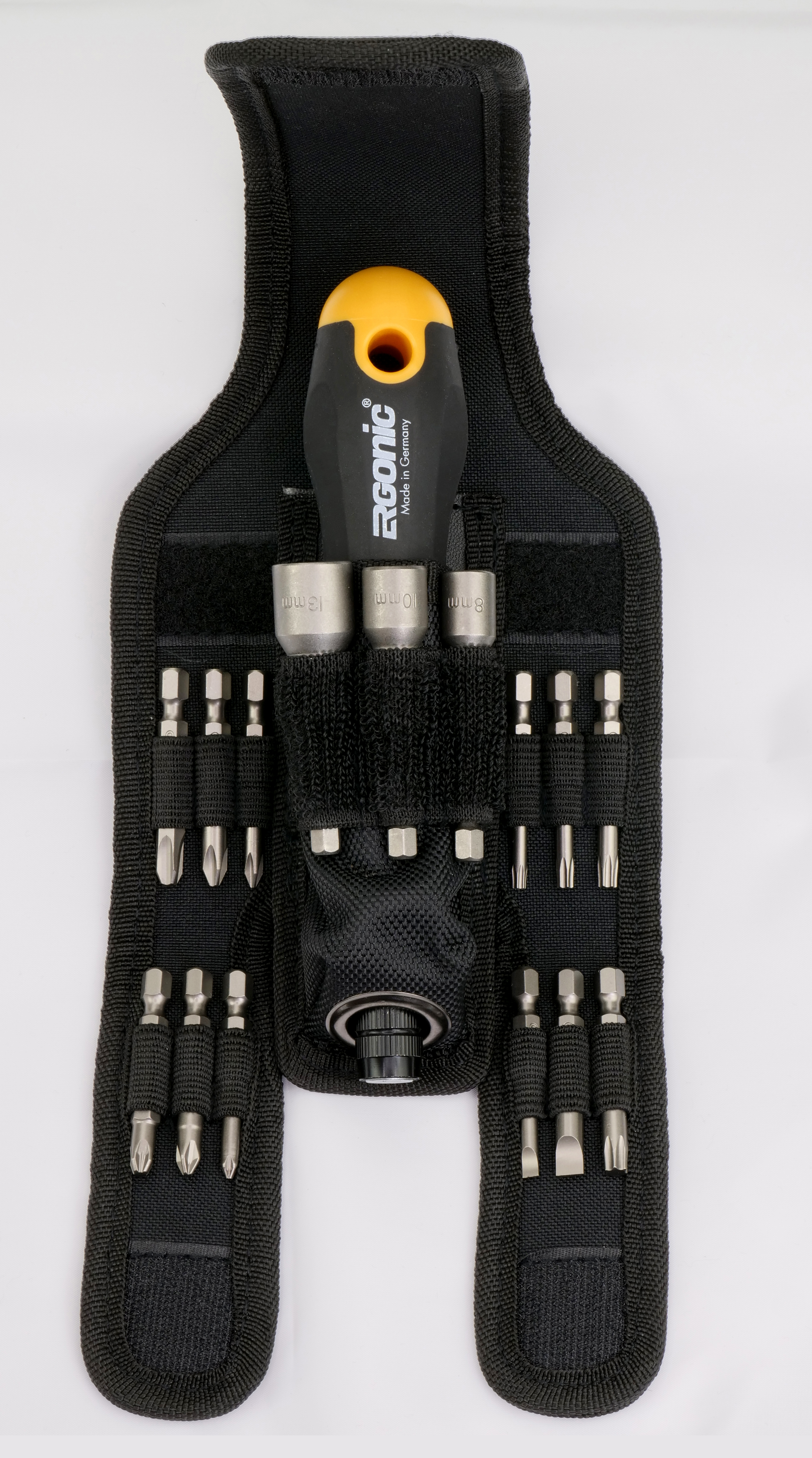 Jogo de Ferramentas FELO ERGONIC K 16 peças com Bolsa para Cinturão - Made in Germany