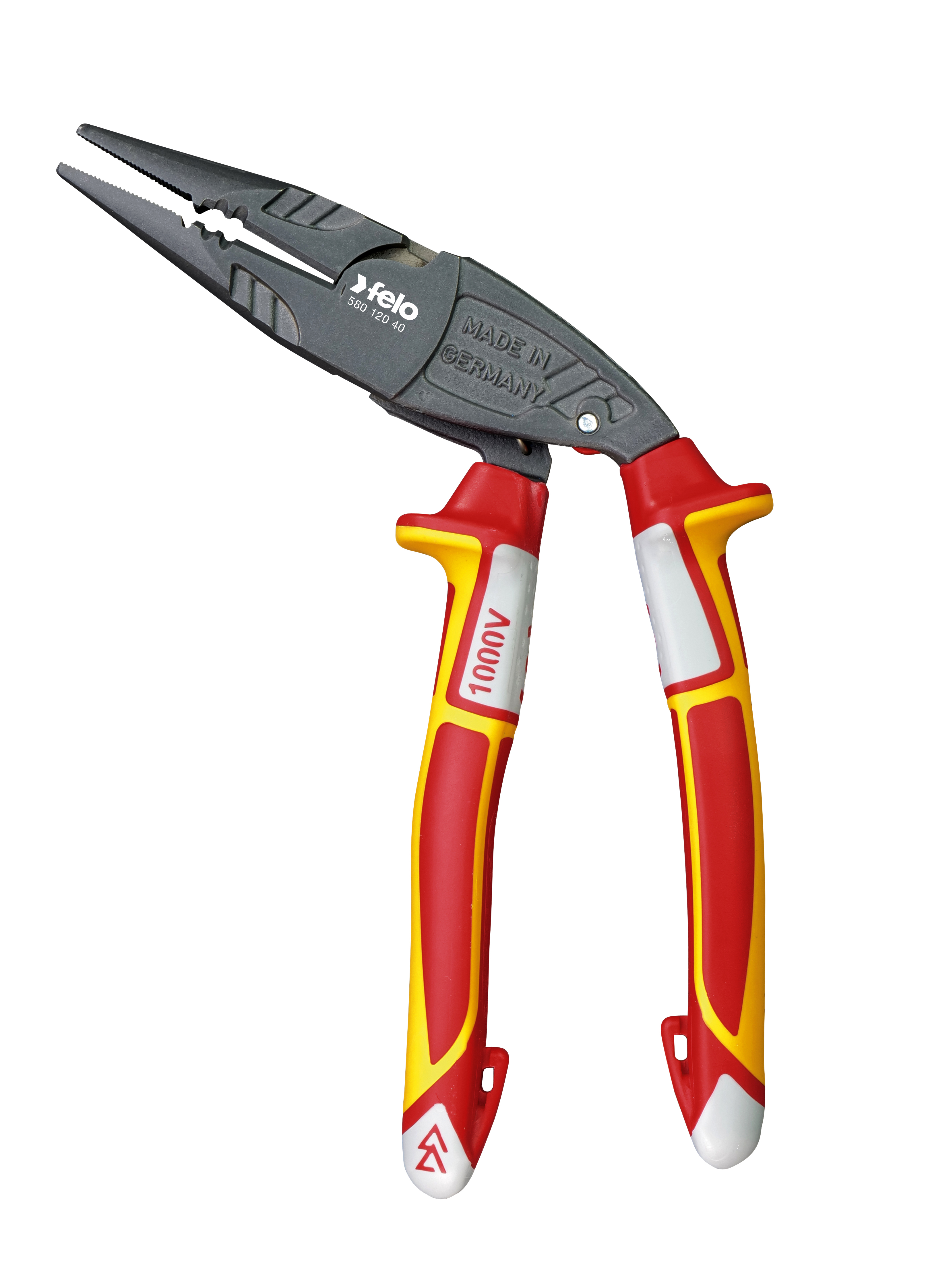 Alicate Multifuncional Isolado FELO ErgoMulti VDE 3C 200 mm - Made in Germany