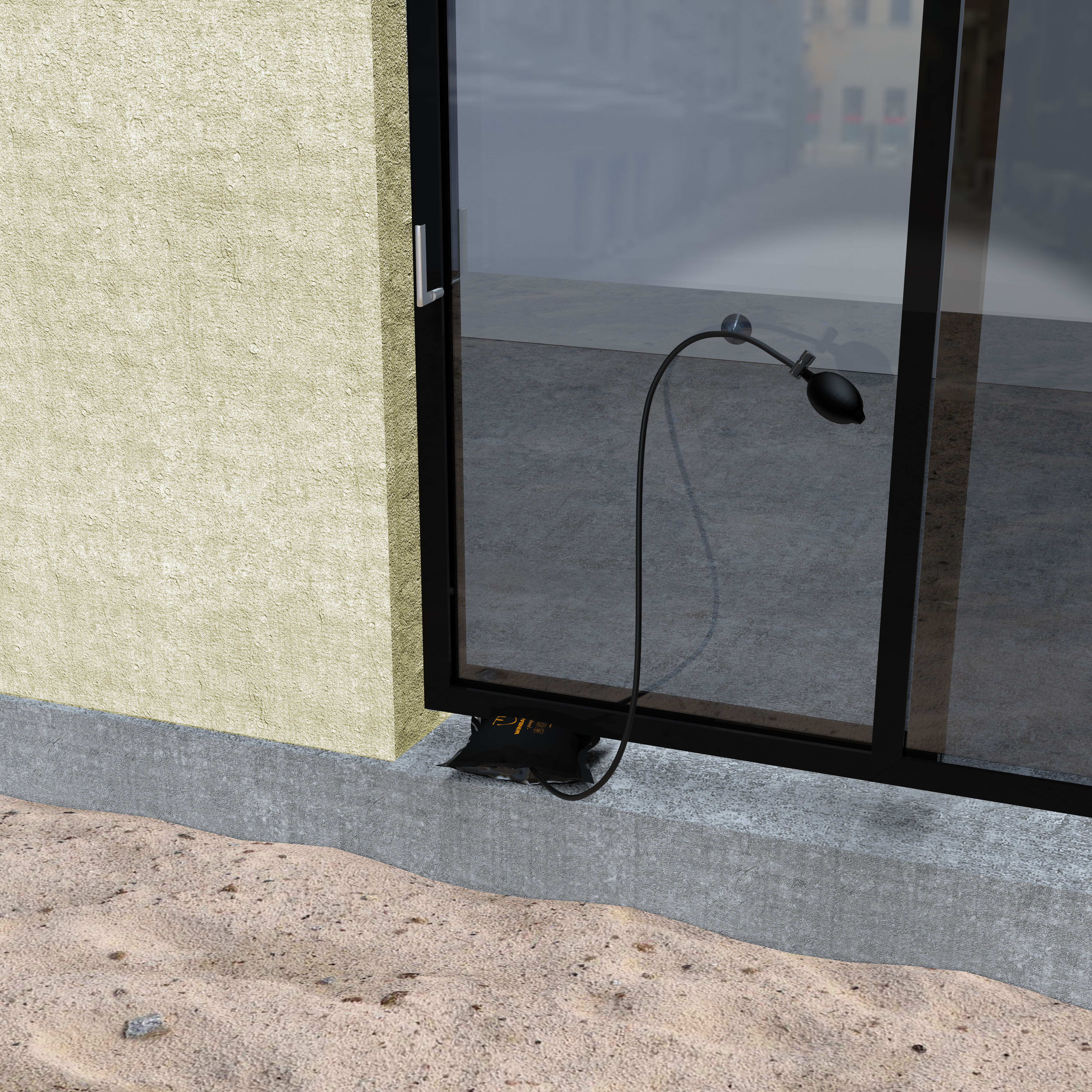 Cunha Inflável WINBAG® MAX C5887B 250 kg 24x24 cm - Made in Denmark 3